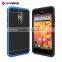 Factory wholesale 360 degree hybrid hard durable mobile phone case low price phone accessories for ZTE Z963U/Z988
