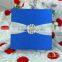 Wholesale elegant silk wedding invitation box with buckle