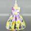 2016 Hot Sale Elegant Dress for Party Flower Girls Dresses Purple Bow Princess Wedding Dresses For Girl Sleeveless                        
                                                Quality Choice