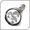 Waterproof extend tube 3pc xml t6 led high power rechargeable led 3800 lumen flashlight