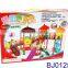 Funny plastic toy for kids intelligent building block paradise