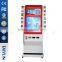 42 Inch advertising LED vending Wechat Photo Printer With Coins Selector