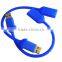 blue plastic bracelet usb flash drive