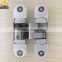 95X23.3X29.6mm 180 degree zinc alloy adjustable concealed invisible door hinge china