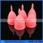 Cheap Price Wholesale Reusable Lady's Soft Medical Silicone Menstrual Cup