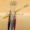 Hotel disposable toothbrush hot high quality disposable hotel home toothbrush/hotel dental kit colorful leaf toothbrush