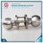 Front door, privacy, passage, bathroom tubular easy installation knob lock with brass keys                        
                                                Quality Choice