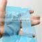 100pcs Plastic Retail Grocery Shopping Merchandise Bags Medium 0.48mil (10 X 6 X 21)" (Blue)
