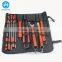 Wooden handle functional barbecue set