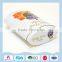 Oval metal tin box for sweet candies packaging like lollipop or fudge
