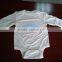 cotton baby sleeping bag with silk and spray
