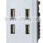 cUL UL electrical socket usb 120v outlet with 15A receptacle