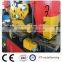 Trabajador de hierro Hydraulic ironworker notcher machine notching machine