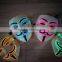 EL WIRE V for Vendetta Mask Party Mask / V for Vendetta mask