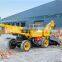 CHM550 crawler grilled slag machine in China wheel excavators