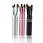 China supplier OEM 5 piece brush set cosmetic brush horsehair&goat hair brush Metal tube