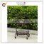 2-Tier Round Iron standing Basket