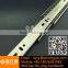 high quality 45mm 3 fold full extension kitchen rails