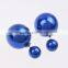 Wholesale fashion candy color jewelry big pearl earrings new arrival double pearl pendientes women's trendy stud earrings