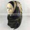 Wholesale Fashion Wedding Diamond Muslim Hijab Embroidery Scarf Women Shawl Scarves
