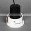 7w cob led spot light with black heat sink zhongshan supplier