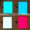 hot sales el paper light sheet,el lighting sheet,el backlight different color RED,BLUE,PINK WHITE