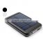 New product 6000mah solar power bank charger body panel 0.7 w solar power