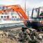 Widely used Japan skills 5 ton small backhoe loader used excavator for sale