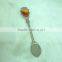 Charm spoon/silver roma souvenir metal spoon
