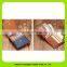 Best Brand Simple Handmade Genuine Leather Bifold Men's Short Wallet 16417