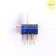 3386T 8mm white knob potentiometers 220 ohm