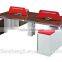 Fashionable Office Design Office Partition For 4 people