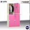 4 door pink gym wardrobe steel almirah