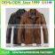 Wholesale men's coat artificial leather jacket cool style men's zipper PU leather jacket
