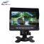 7 inch car monitor with usb 4ways channel video recording