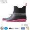 Girl ankle rain boot shoes