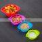 Four different volume 60ml 80ml 125ml 250ml Silicone Measure Set Cups