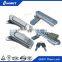 AB301 gray metal button inudstry sliding door cabinet plane locks for electrical panels vcb