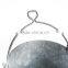 Standard galvainzed metal ice bucket for bar
