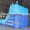 Frozen inflatable bouncy castle with slide, Junior double splash slide