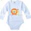 100% cotton soft long sleeves design baby clothes