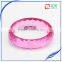 Stock!12pcs per Box Mix Color Clear High-bright Plastic Resin Bangle for Women