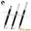 KKPEN cheap plastic football pen syringe shaped ball pen soft fiber stylus pen