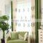tree embroidered pattern living room window curtain