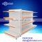 Supermarket gondola shelf with capacity 100 kgs made of cold rolled steel