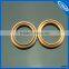 Hollow ring copper gasket