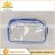 New design customized PVC transparent zipper clear cosmetic bag