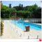frameless glass fence/handrails with tempered glass fence panel for swimming pool