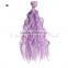 Low Price Blonde Synthetic Wavy Hair Extensions Weft Pieces Weaving Factory