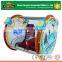 Square amusement rides 360 angle electric le bar car/happy car for sale